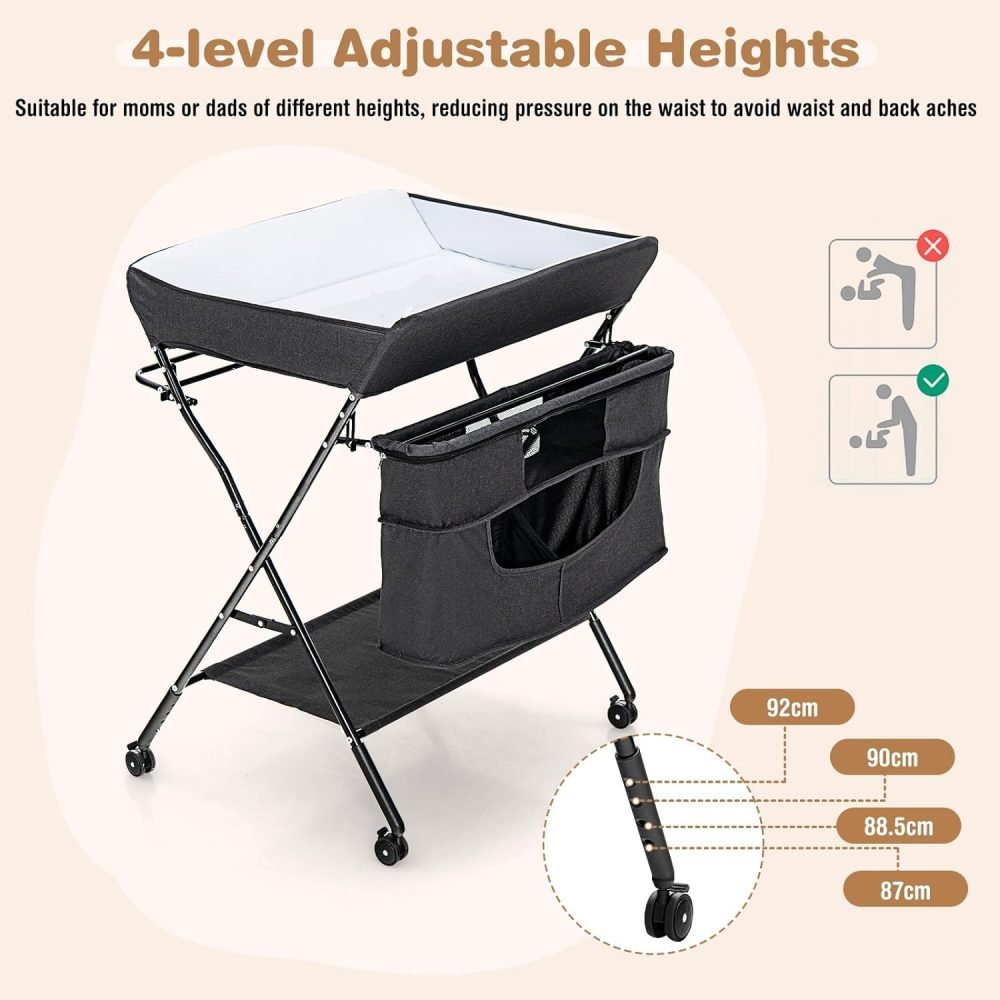Maxmass Folding Baby Changing Table - Image 2