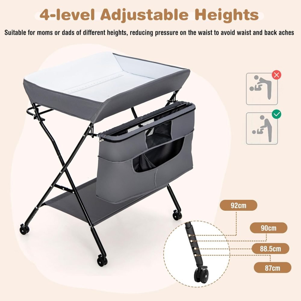 Maxmass Folding Baby Changing Table - Image 11