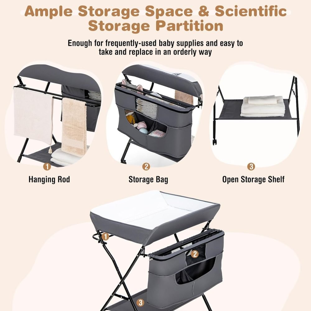 Maxmass Folding Baby Changing Table - Image 14