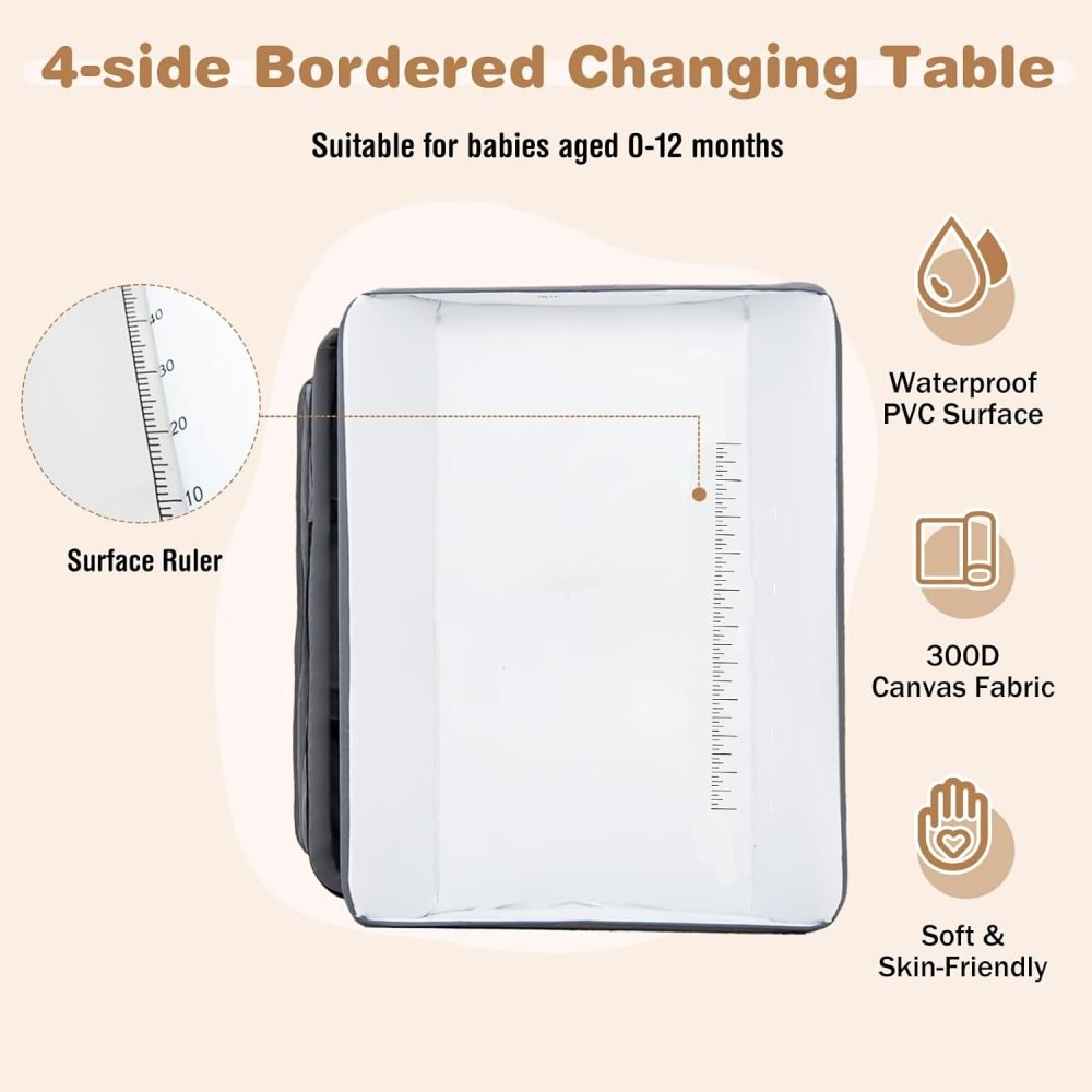 Maxmass Folding Baby Changing Table - Image 16
