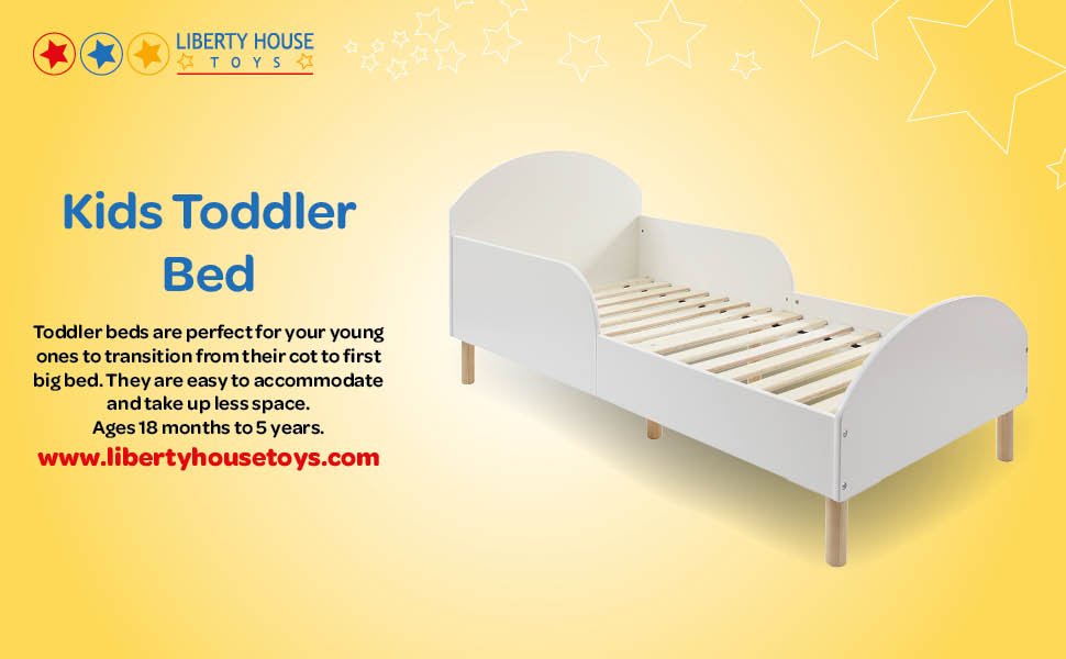 Kids toddler bed, kids bed, children's bed, toddler bed, child's bed, white bed, wooden bed, bed