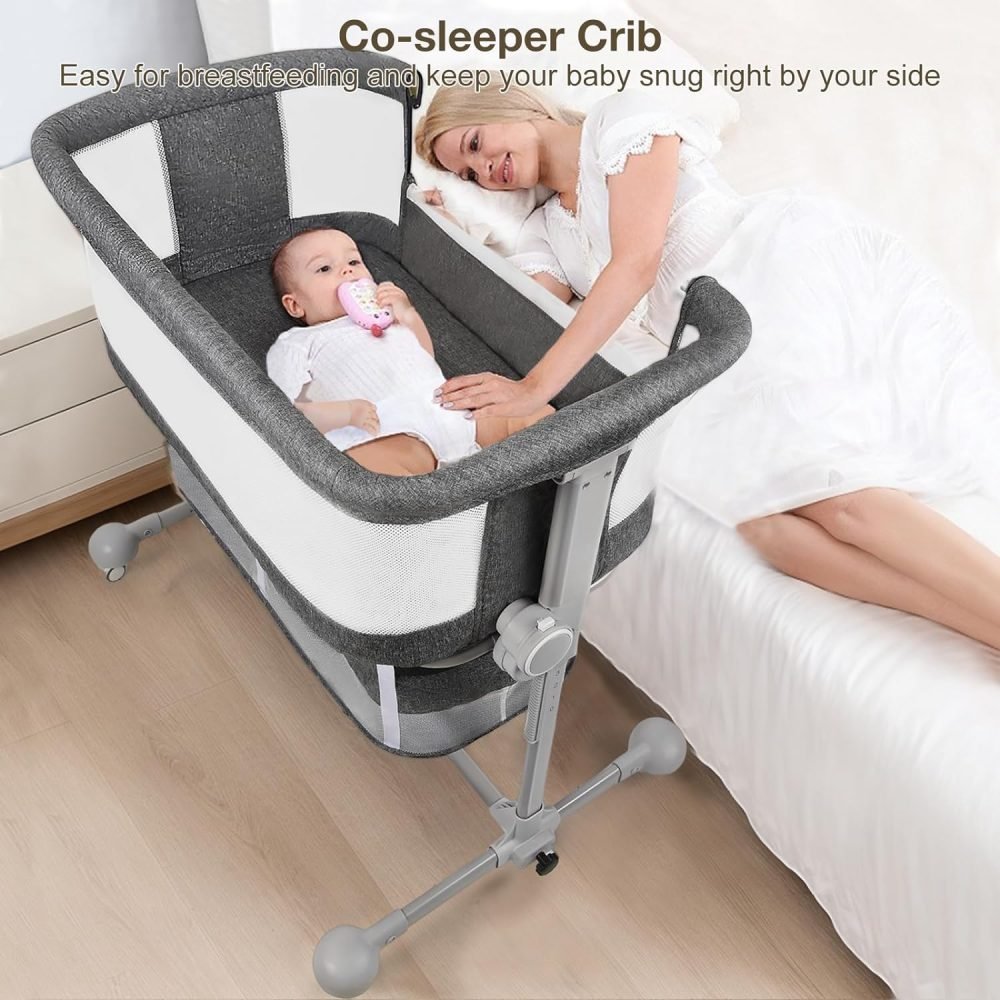 Maydolly Bedside Sleeper Bedside Crib - Image 11