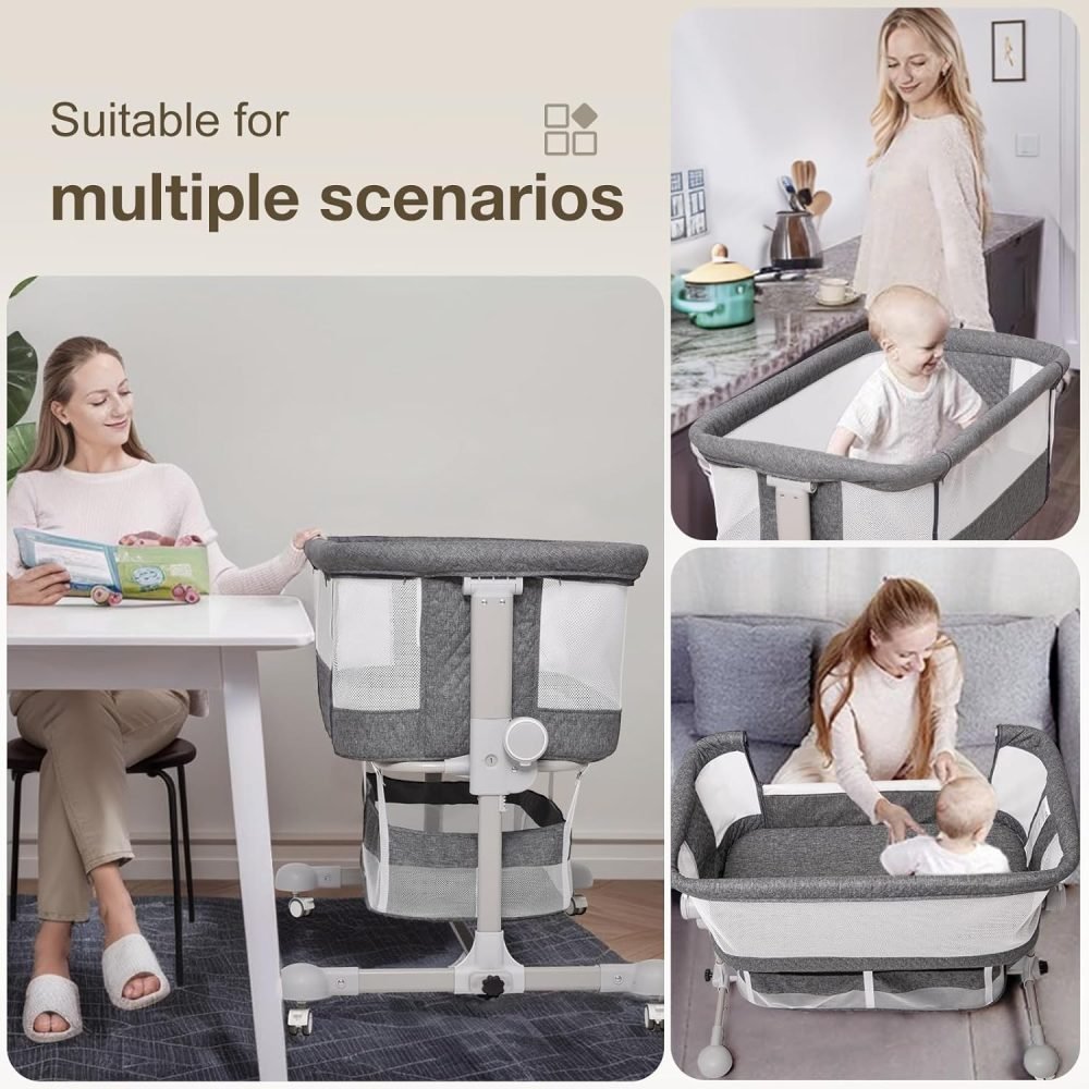 Maydolly Bedside Sleeper Bedside Crib - Image 18