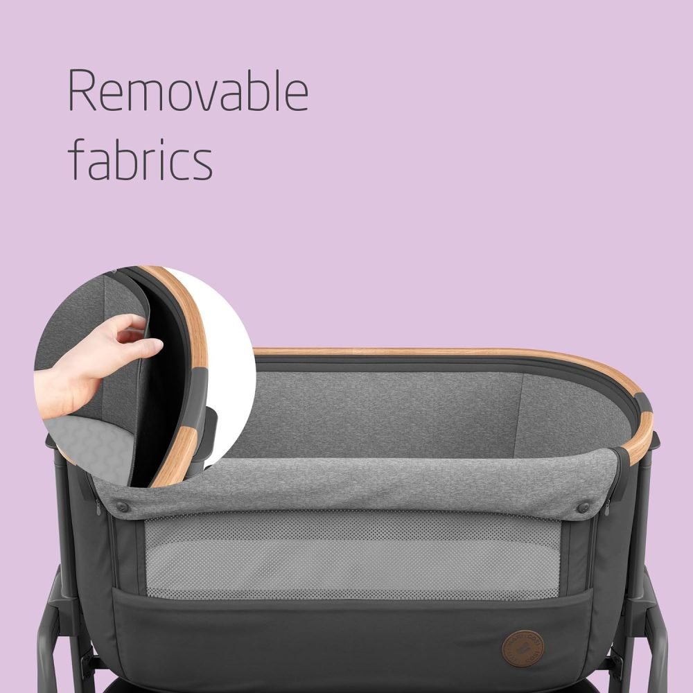 Maxi-Cosi Iora Co Sleeper Crib, Foldable Baby Bedside Crib, 0–6 Months - Image 5