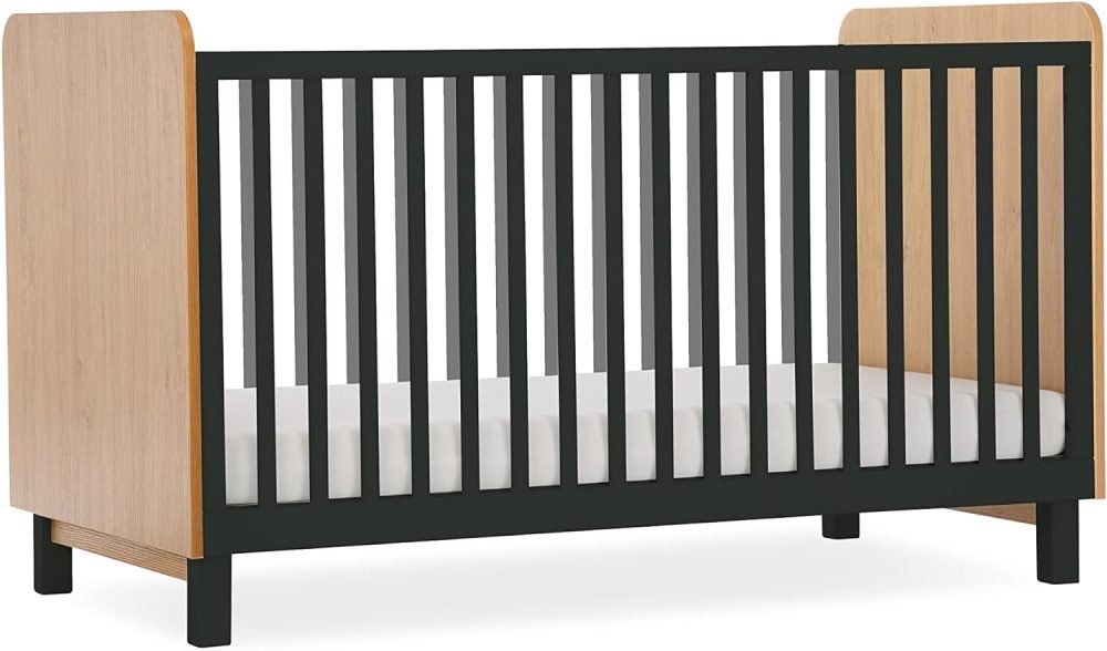 Rafi Baby Cot Bed - Modern Look Nursery Furniture with 3 height settings - Image 9