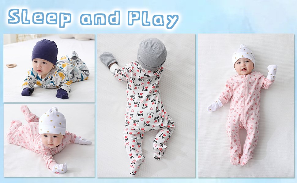 baby zip sleepsuit
