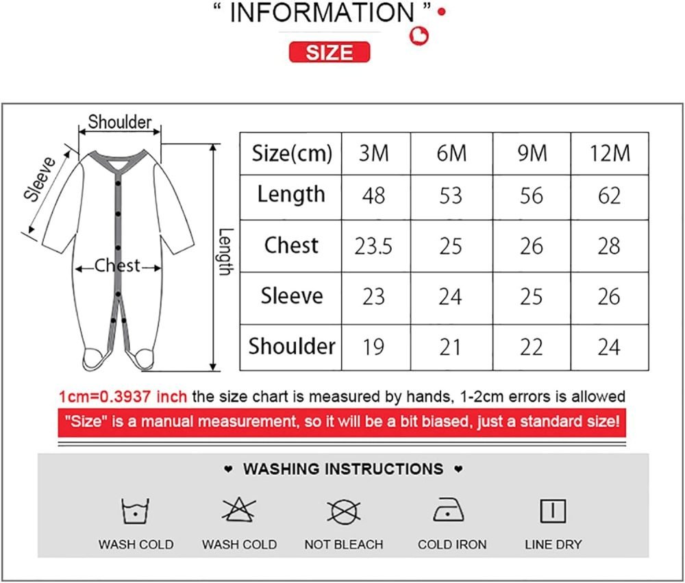 MAMIMAKA Baby Rompers Pajamas Cotton - Image 6