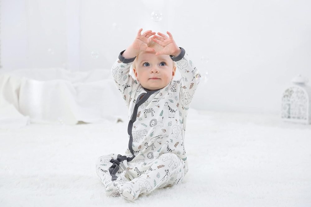 MAMIMAKA Baby Rompers Pajamas Cotton - Image 14