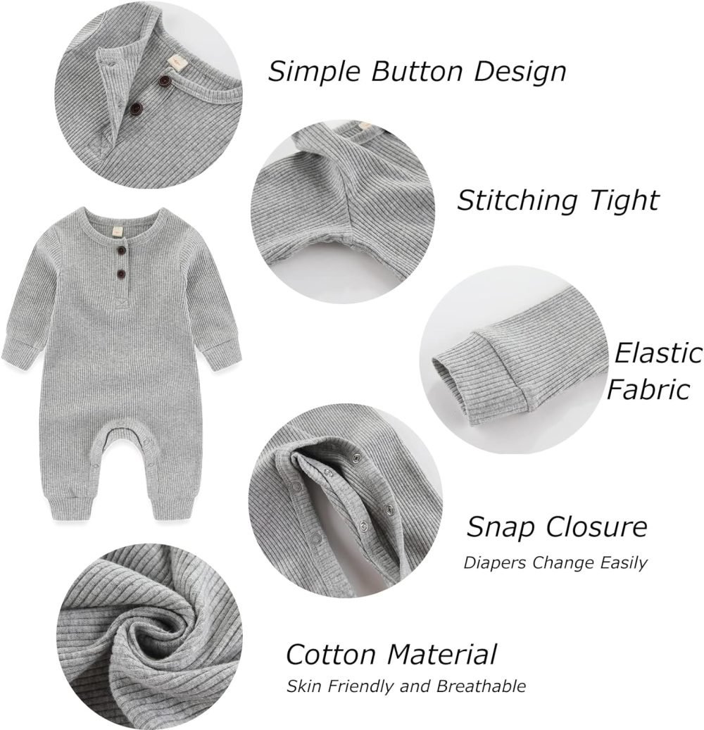 MAMIMAKA Newborn Baby Romper - Image 9