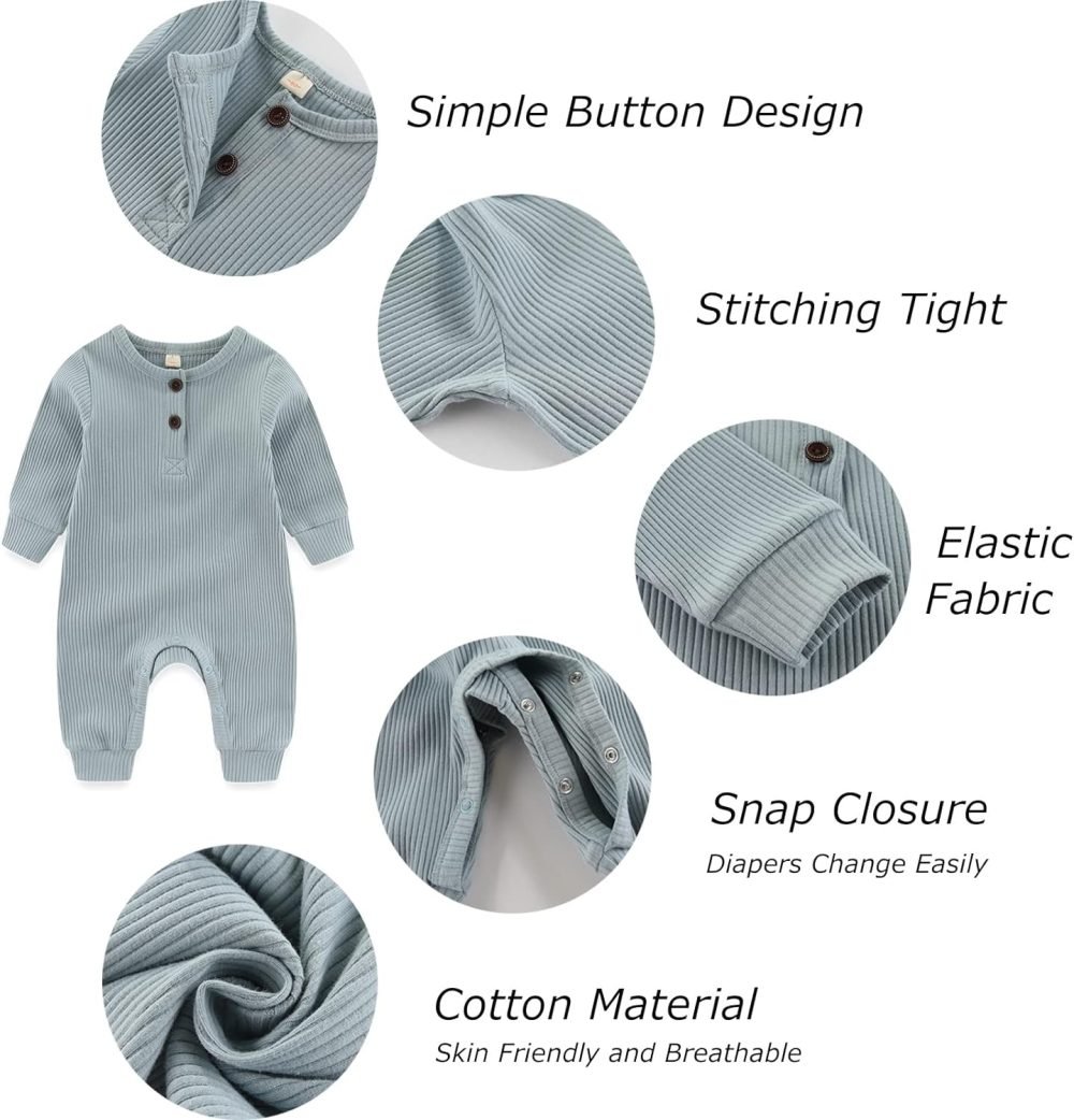 MAMIMAKA Newborn Baby Romper - Image 23