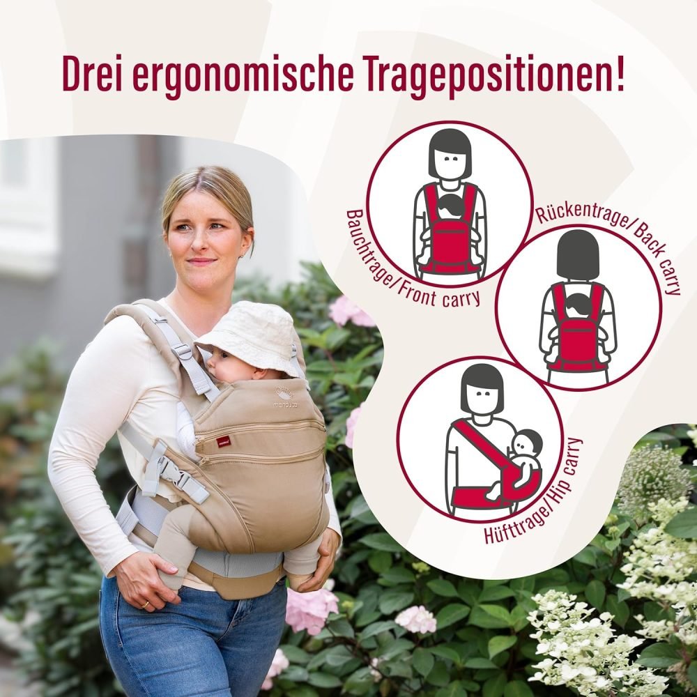 manduca XT Baby Carrier  denimblack - Image 5