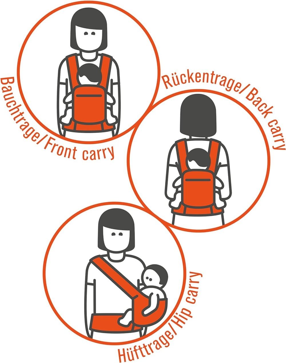 manduca XT Baby Carrier  denimblack - Image 8