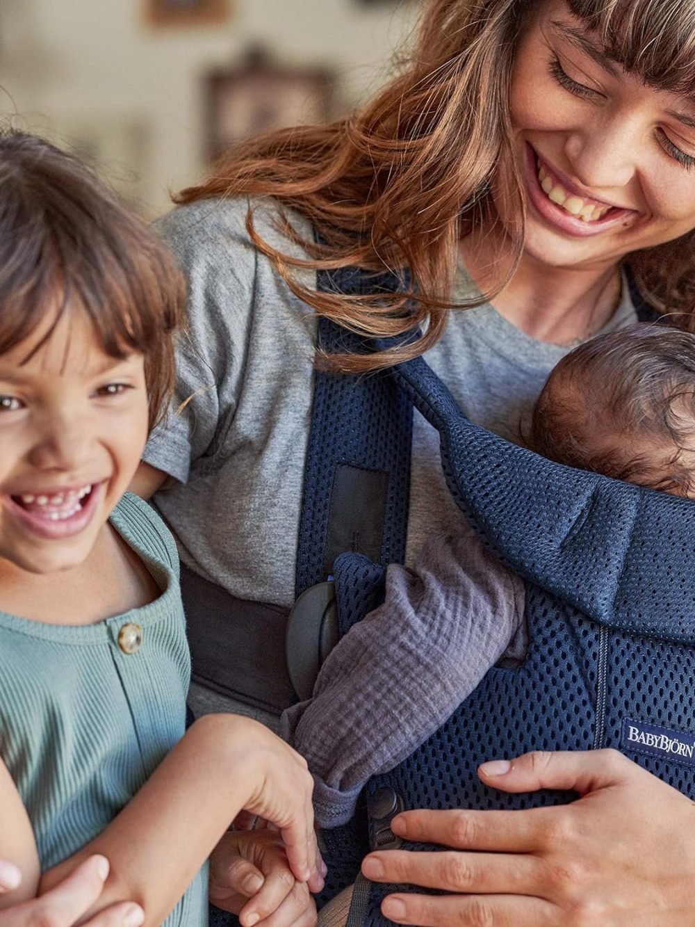 Baby Carrier by BabyBjörn  3D Mesh Grey - Image 5
