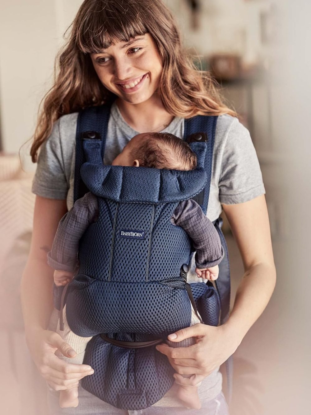 Baby Carrier by BabyBjörn  3D Mesh Grey - Image 6