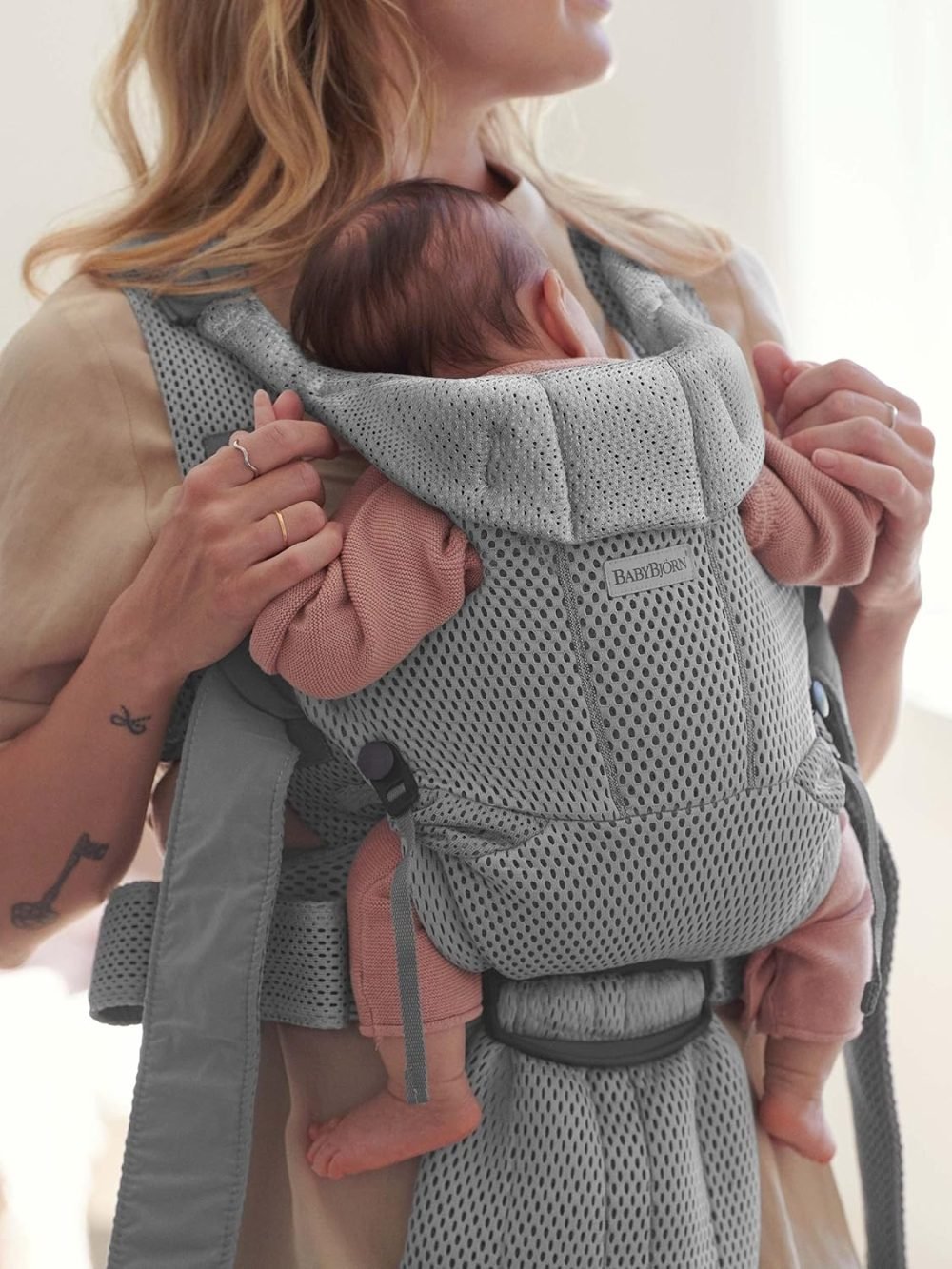 Baby Carrier by BabyBjörn  3D Mesh Grey - Image 19