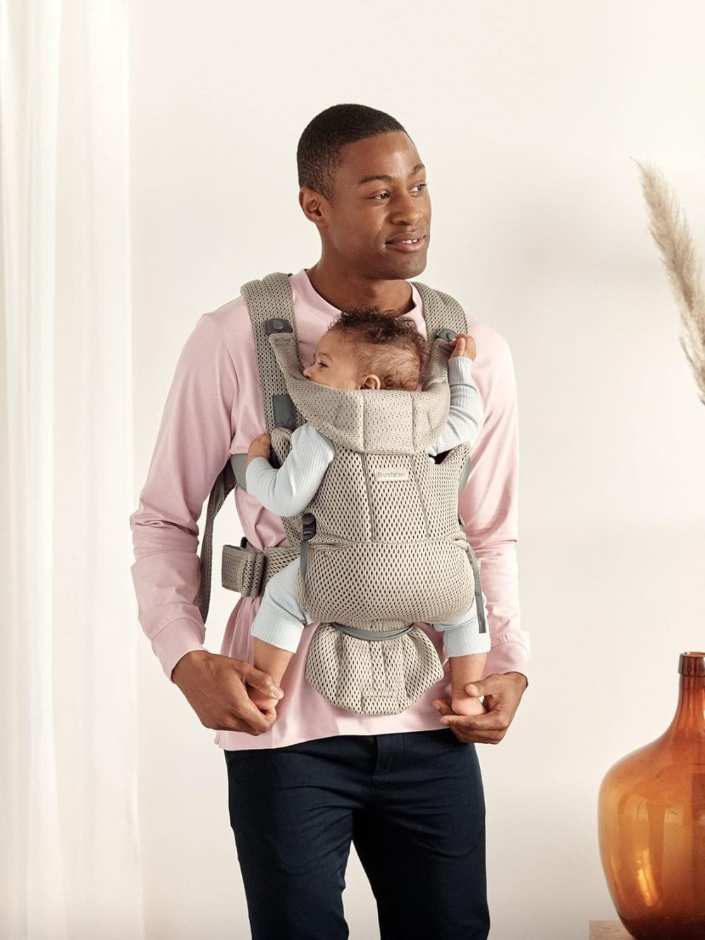 Baby Carrier by BabyBjörn  3D Mesh Grey - Image 41