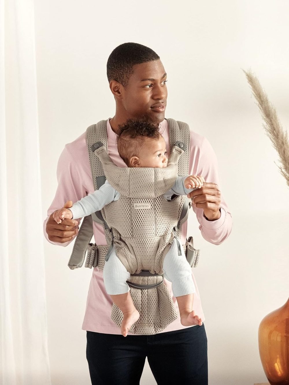 Baby Carrier by BabyBjörn  3D Mesh Grey - Image 42