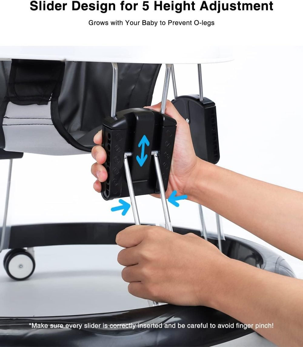 YEALEO Adjustable Baby Walker - Image 4