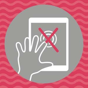 Screen-free icon