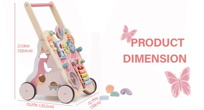 Wooden Baby Walker