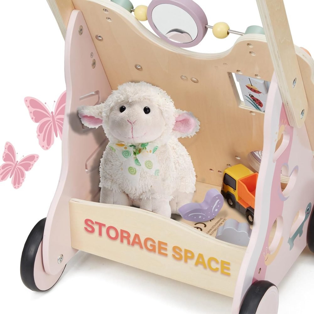 Giant bean Wooden Baby Walker for Boys and Girls - Image 5