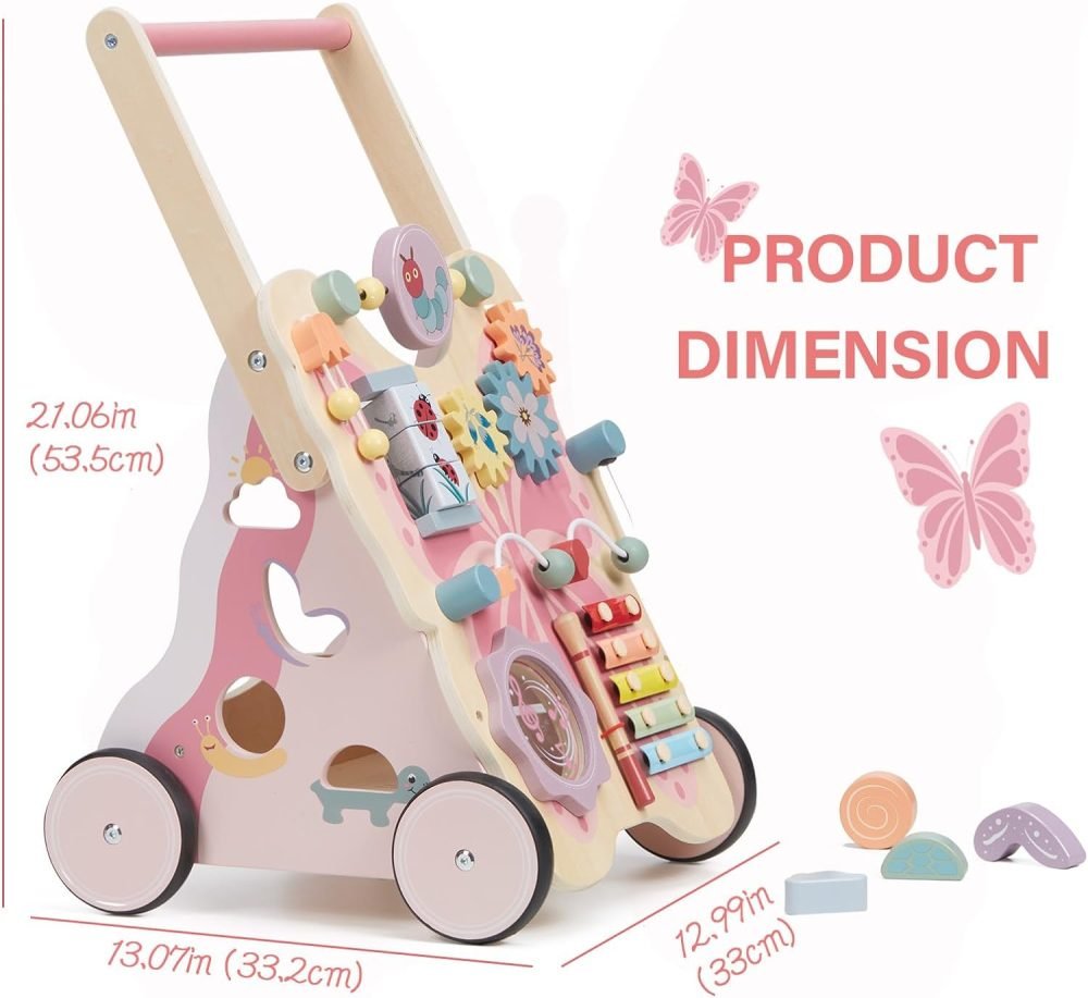 Giant bean Wooden Baby Walker for Boys and Girls - Image 6
