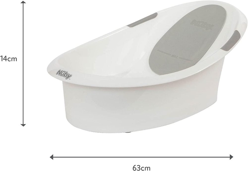 Nuby Newborn Baby Bath with Built in Anti-Slip Support - Image 5