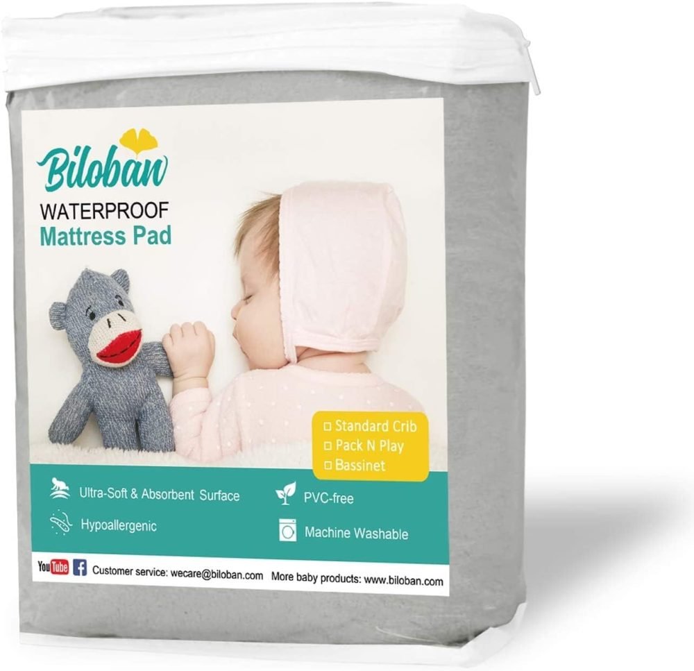 Waterproof Moses Basket Mattress Protector 2 Pack - Image 4