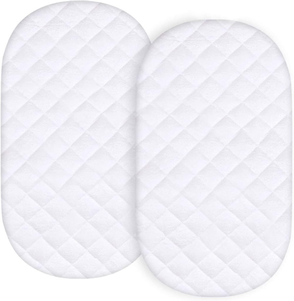 Waterproof Moses Basket Mattress Protector 2 Pack - Image 7