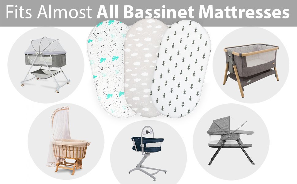 Fits Almost All Bassinet Mattresses