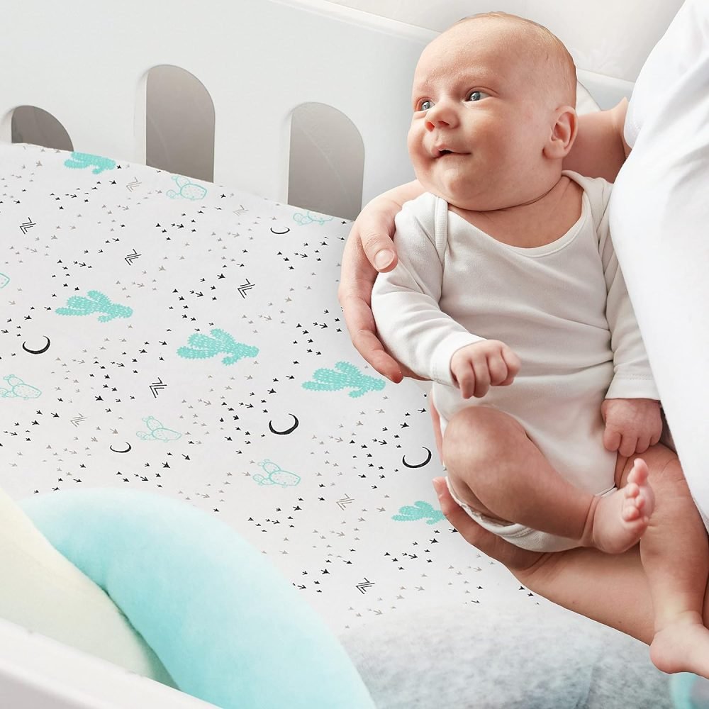 Moses Basket Sheets Set 3 Pack - Image 7