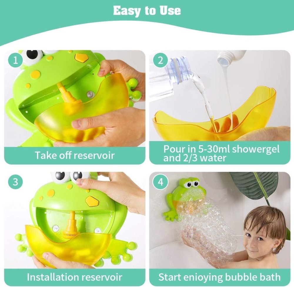 Baby Bath Bubble Toys Set - Image 4
