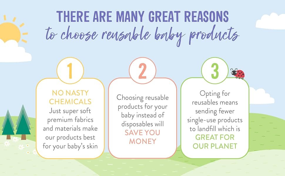why choose reusable baby products
