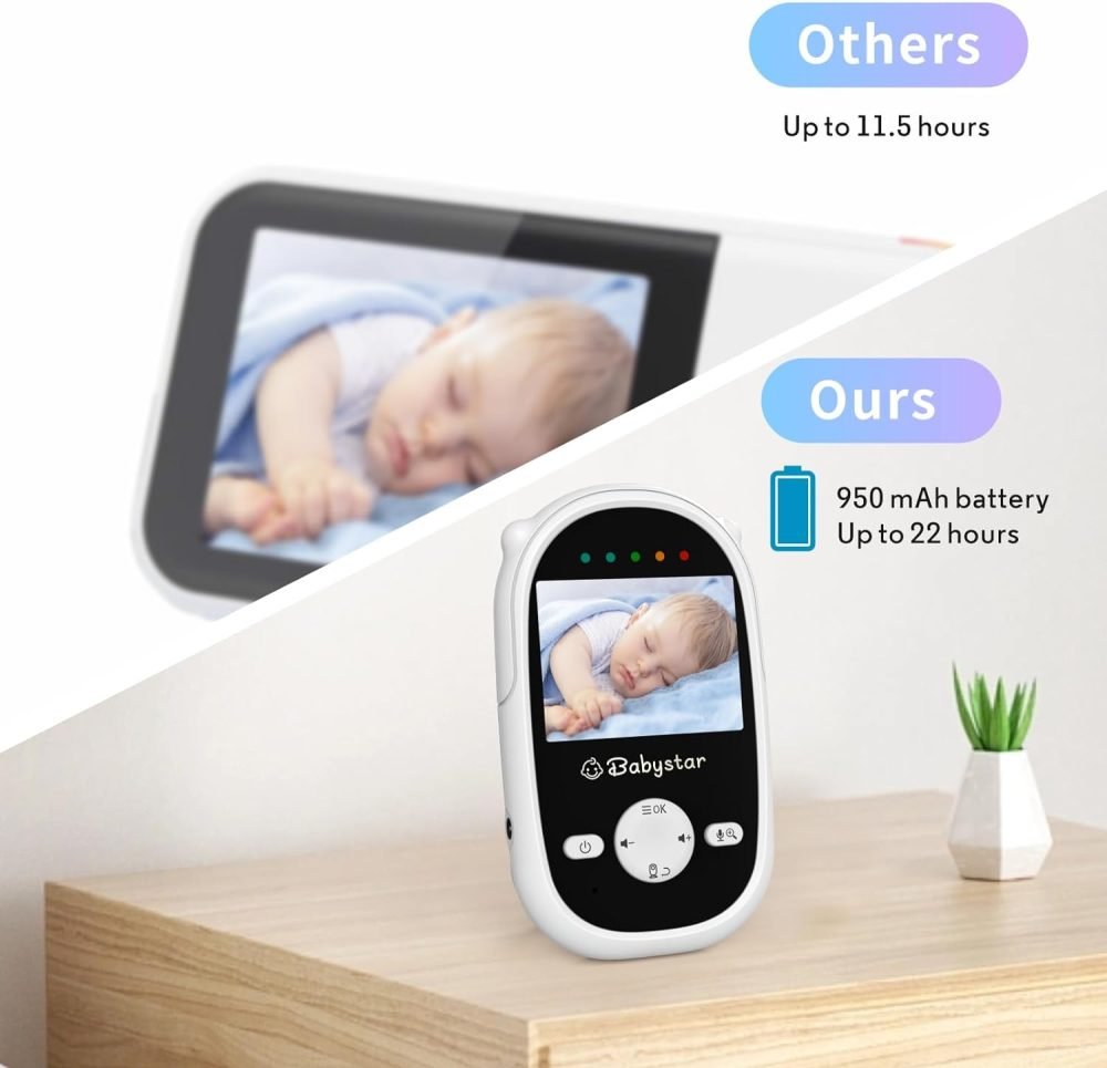 Babystar Baby Monitor with Camera and Night Vision - Image 3