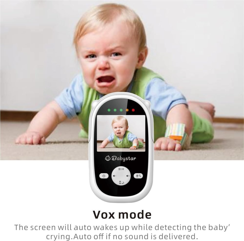 Babystar Baby Monitor with Camera and Night Vision - Image 4