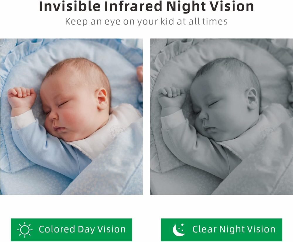 Babystar Baby Monitor with Camera and Night Vision - Image 5