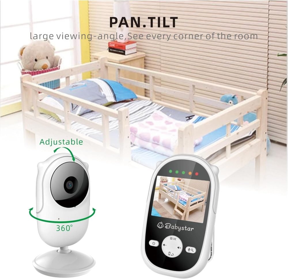 Babystar Baby Monitor with Camera and Night Vision - Image 8