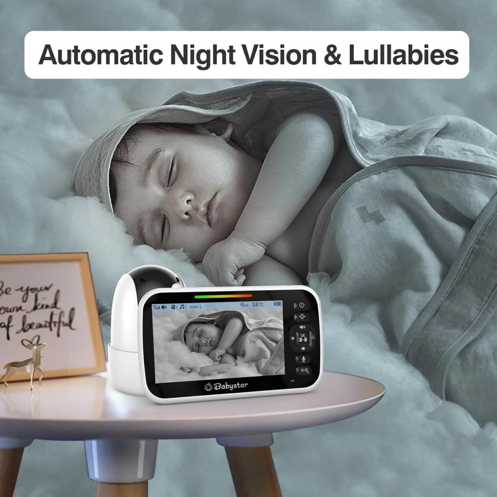 Babystar Baby Monitor with Camera and Night Vision - Image 13