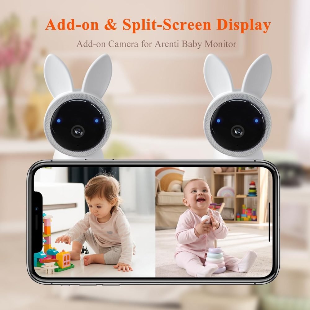 ARENTI Baby Monitor with Camera and Night Vision - Image 2
