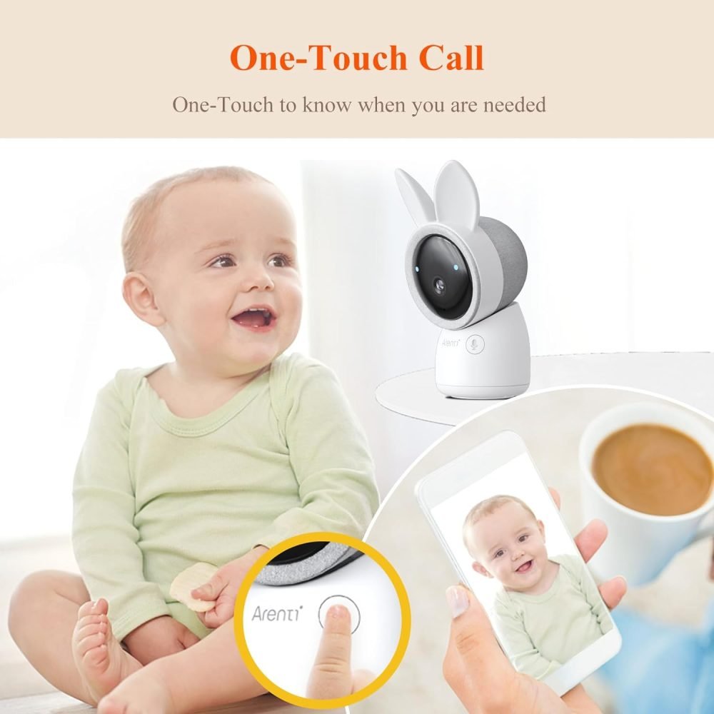 ARENTI Baby Monitor with Camera and Night Vision - Image 4