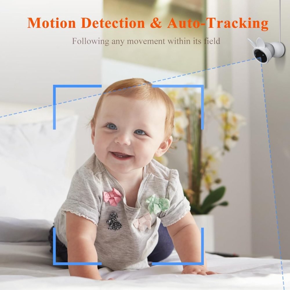 ARENTI Baby Monitor with Camera and Night Vision - Image 6