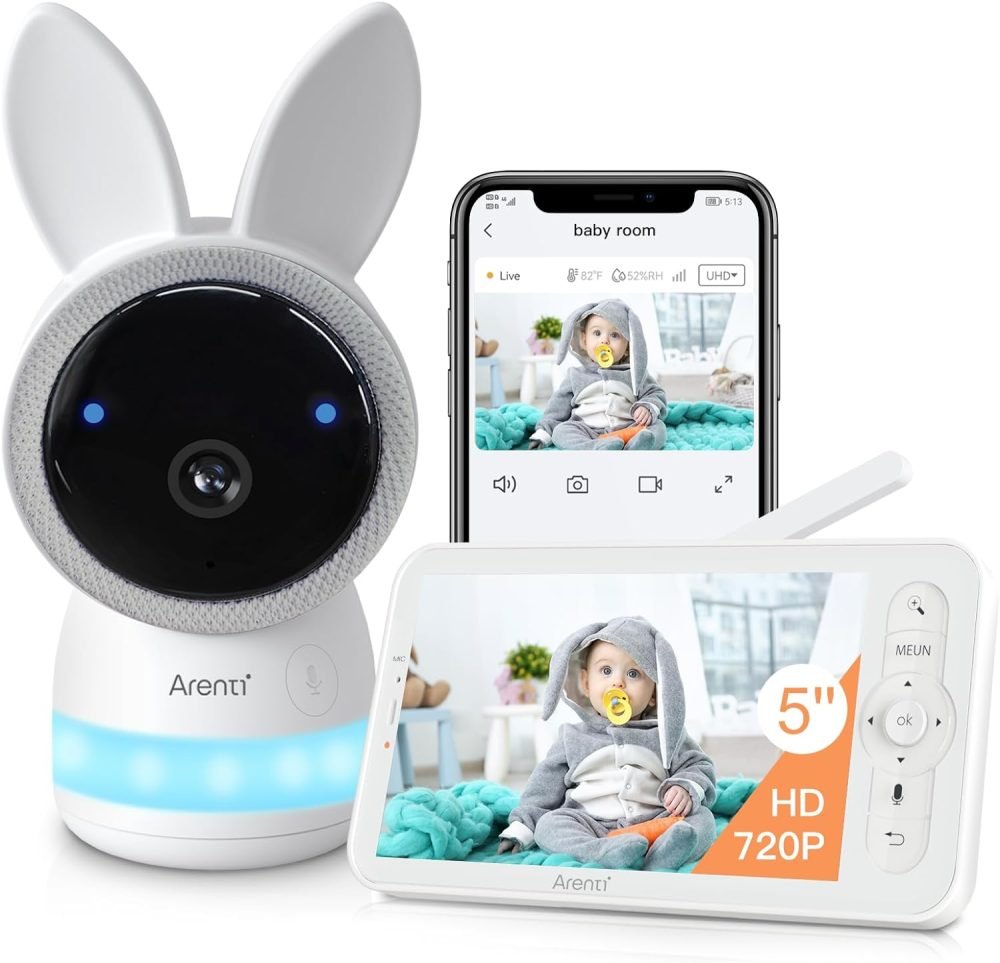 ARENTI Baby Monitor with Camera and Night Vision - Image 8