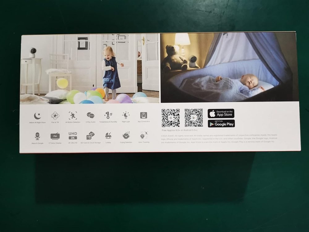ARENTI Baby Monitor with Camera and Night Vision - Image 18