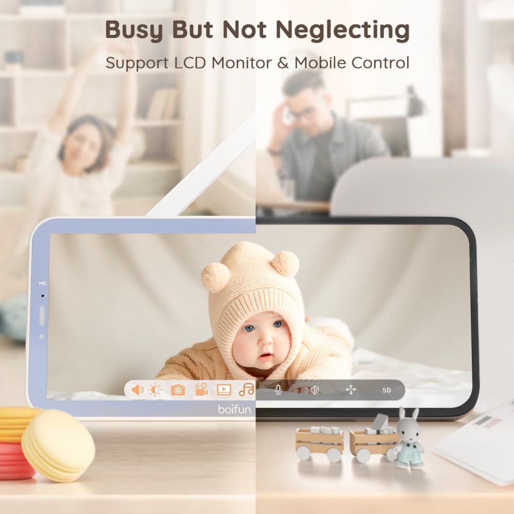 BOIFUN Wifi Video Baby Monitor Camera - Image 2