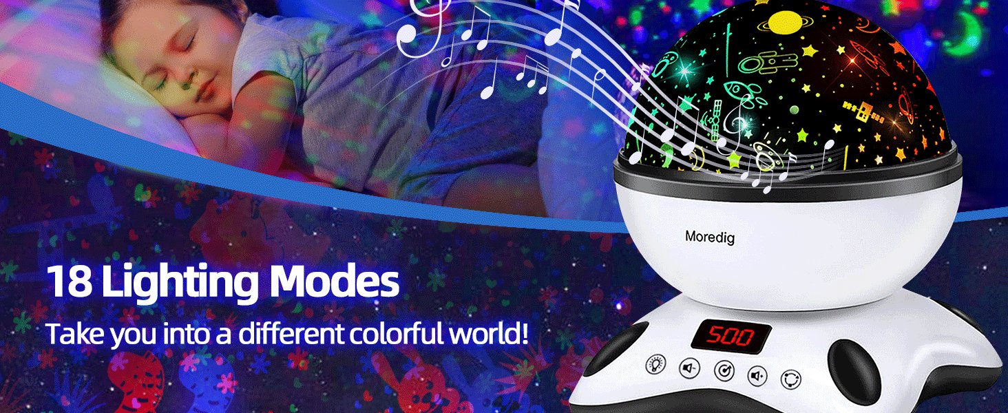 Remote Baby Night Lights for Kids Room