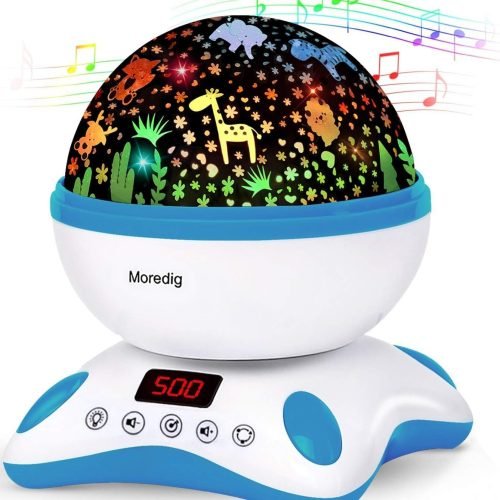 Night Light Kids Projector with 12 Music and Timer