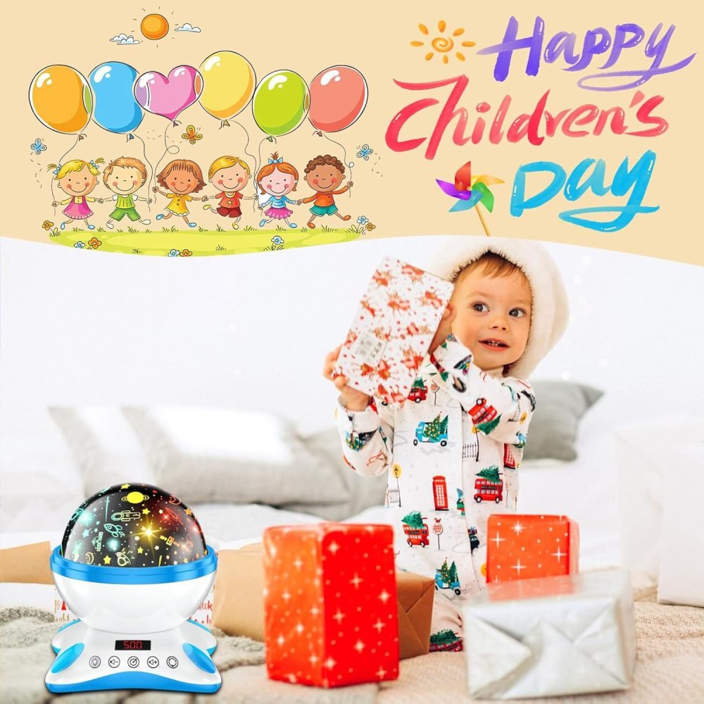 Night Light Kids Projector with 12 Music and Timer - Image 5