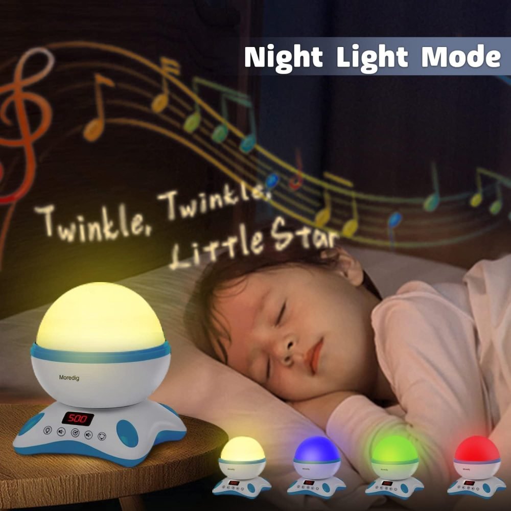 Night Light Kids Projector with 12 Music and Timer - Image 6