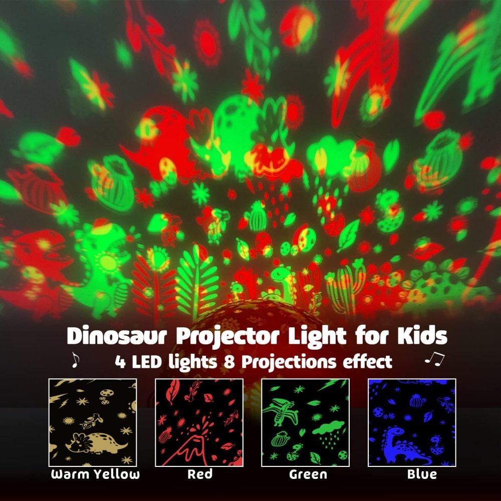 Night Light Kids Projector with 12 Music and Timer - Image 14