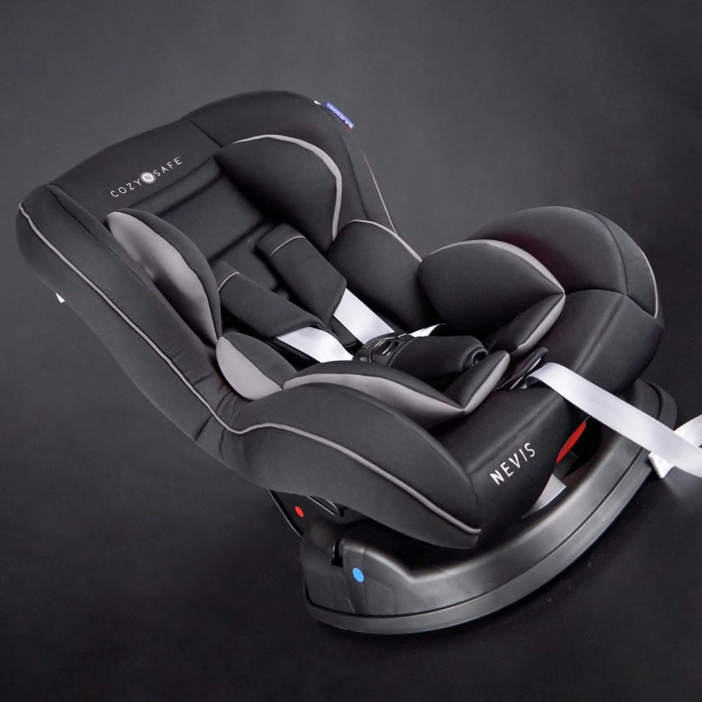 Cozy N Safe Nevis Group 0+/1 (Birth - 4 Years, 0-18kg) Reclining Car Seat - Grey - Image 5